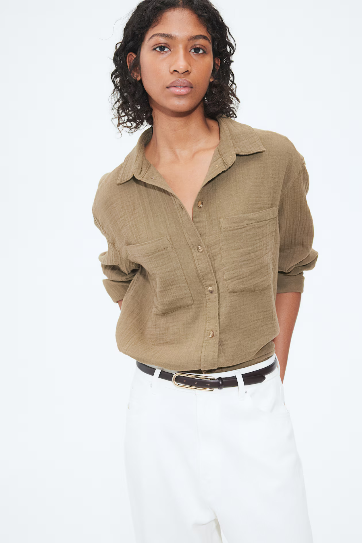 Baumwollbluse | H&M (DE, AT, CH, NL, FI)