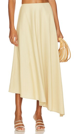 Asymmetrical Midi Skirt | Revolve Clothing (Global)