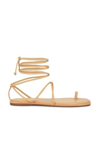 Kaanas Lavi Strappy Toe Ring Sandal in Peanut from Revolve.com | Revolve Clothing (Global)