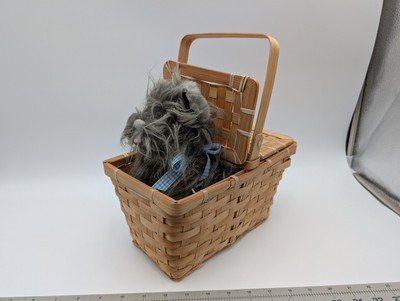 Rubies Costume Wizard of Oz Dorothys Toto Plush Dog Basket Lot | eBay US