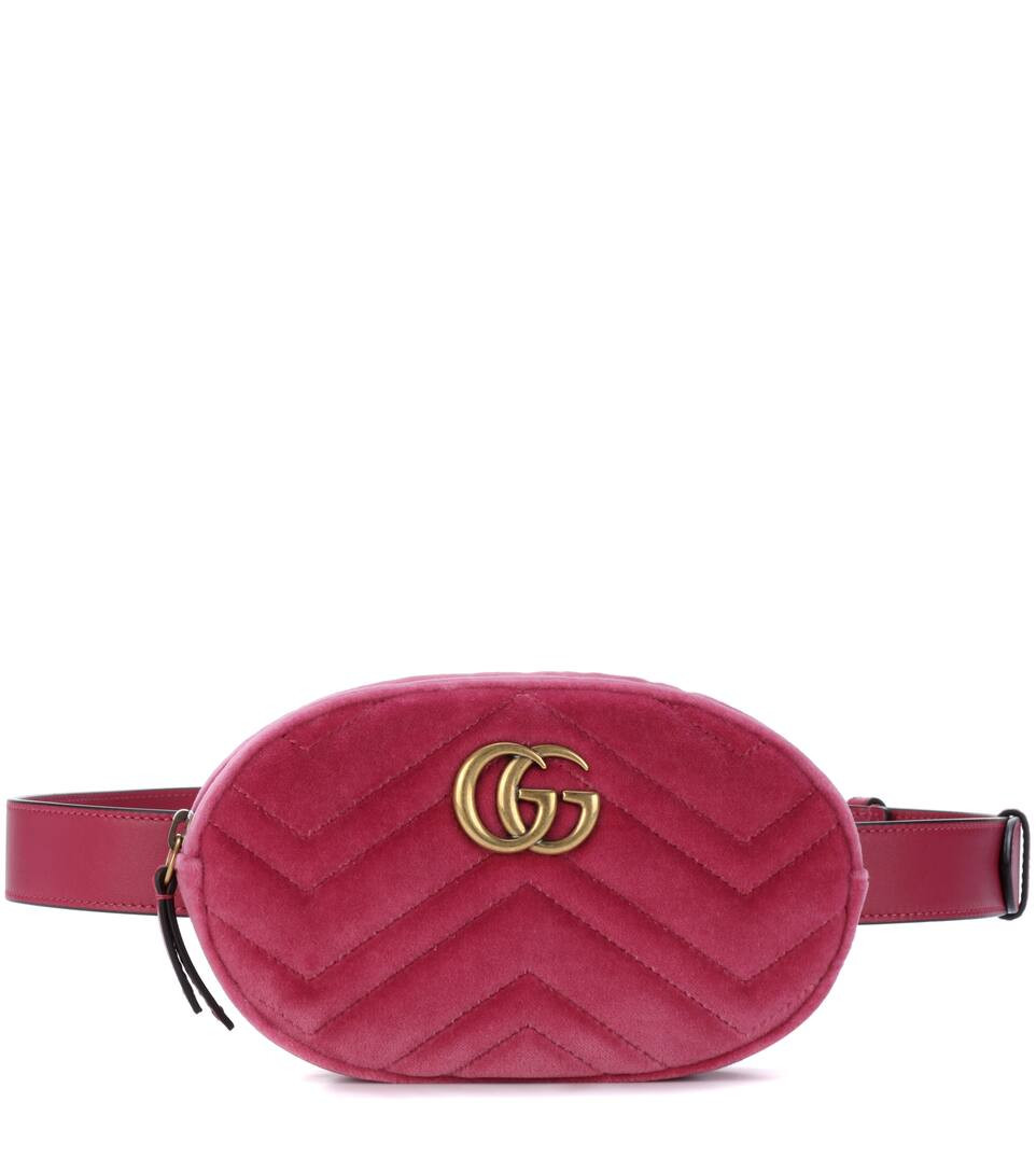 Marmont velvet belt bag | Mytheresa (INTL)