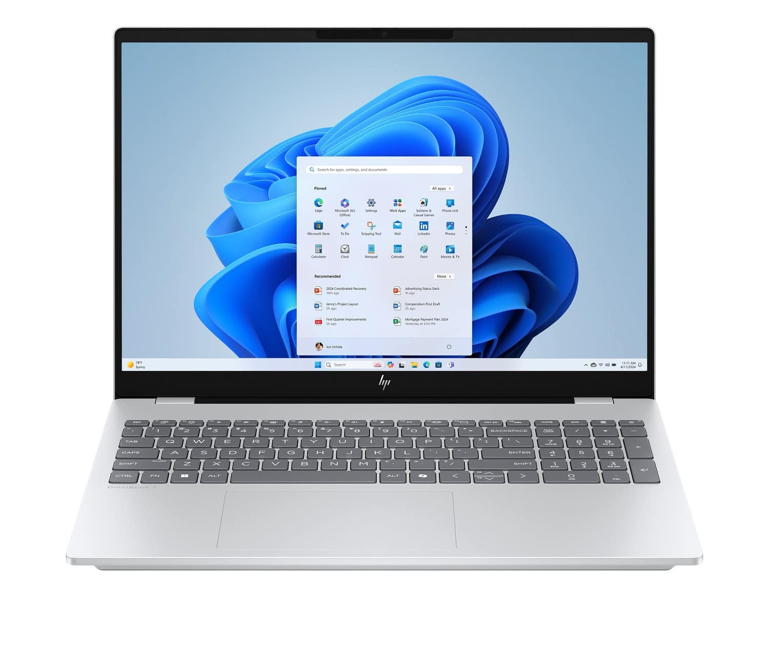 HP - omnibook 7 laptop computer 16" 2.5k core 9 32 gb memory;2 tb ssd - Silver | Best Buy U.S.