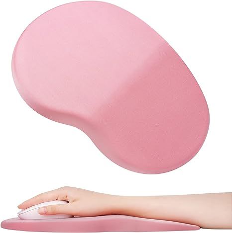 Oterri Mouse Pad Wrist Support Soft Memory Foam, Ergonomic Mouse Pads Relieve Pain with Wrist Set... | Amazon (US)
