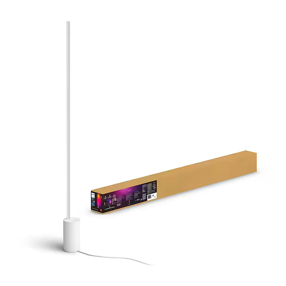Philips - Hue Gradient Signe Bluetooth Floor Lamp - White | Best Buy U.S.