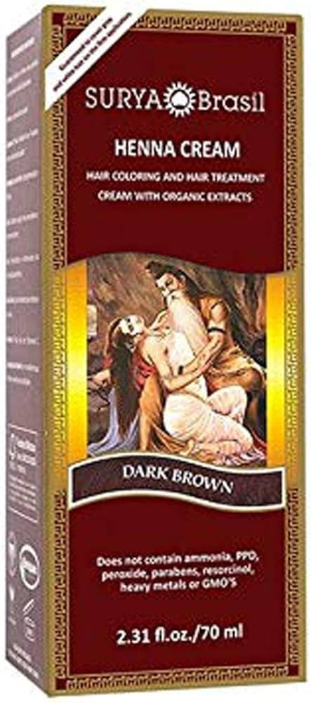 Surya Brasil Henna Dark Brown Cream - 2.37 Ounce | Amazon (US)