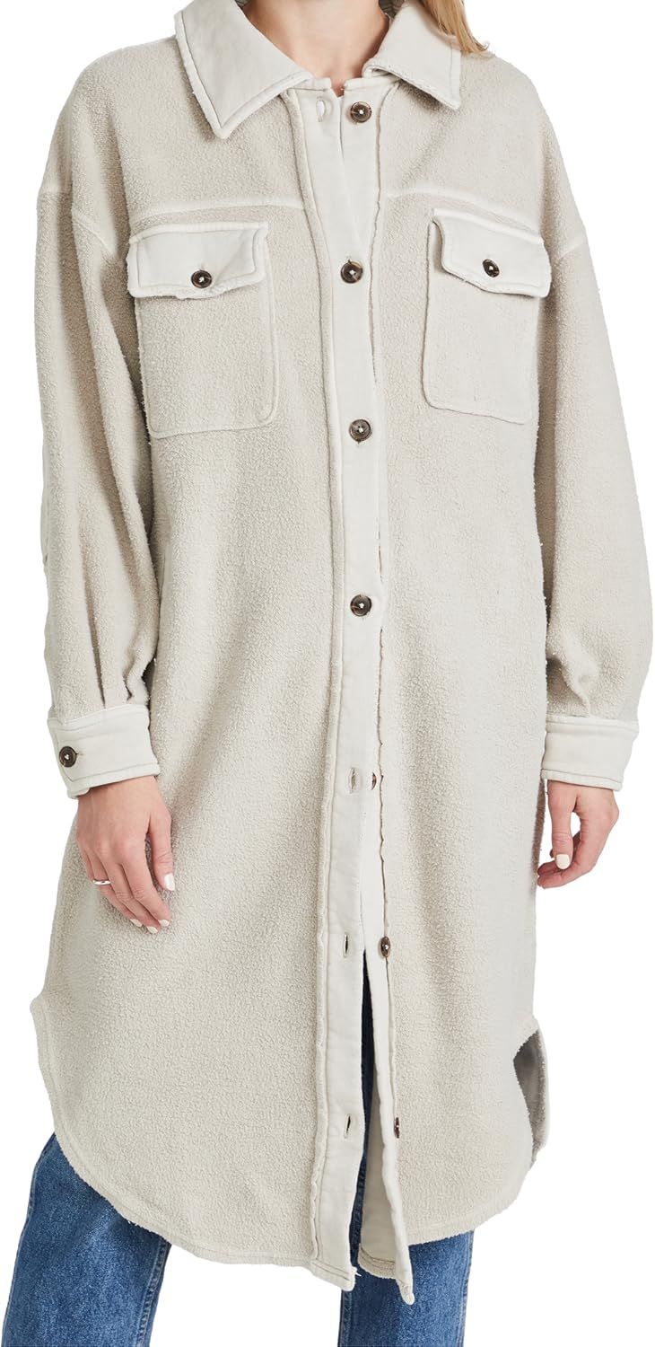 Free People Women's Long Ruby Jacket | Amazon (US)