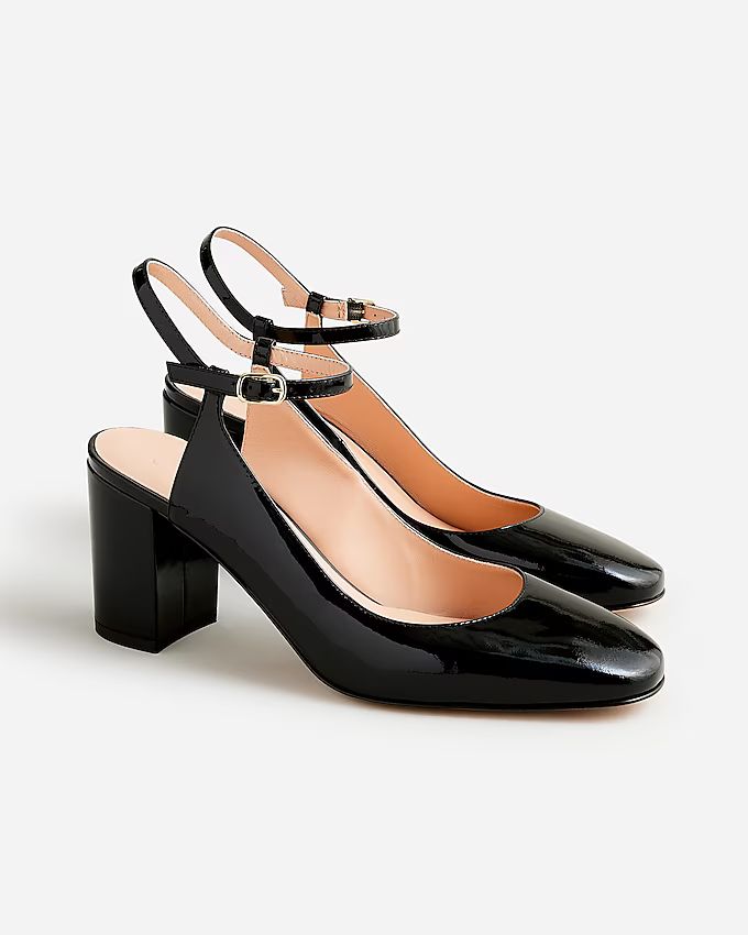 Maisie ankle-strap heels in patent leather | J.Crew US