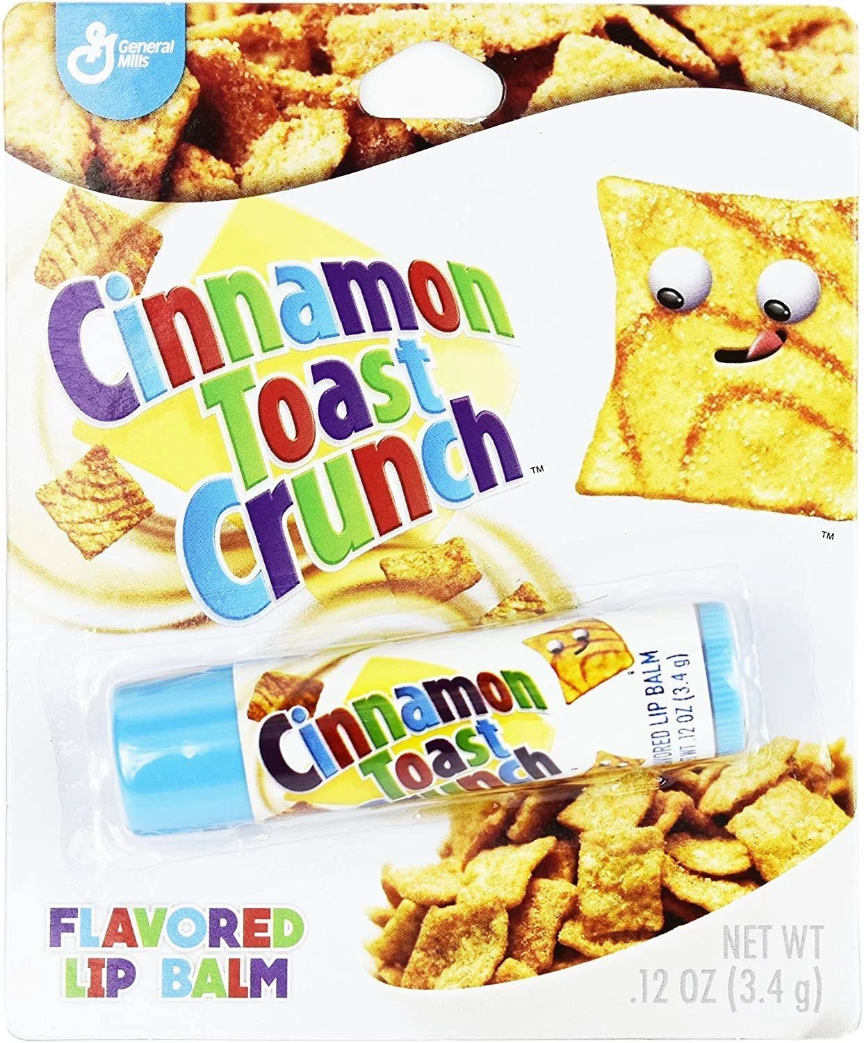 Taste Beauty Cinnamon Toast Crunch Breakfast Cereal Flavored Lip Balm - 0.12oz Stick | Walmart (US)