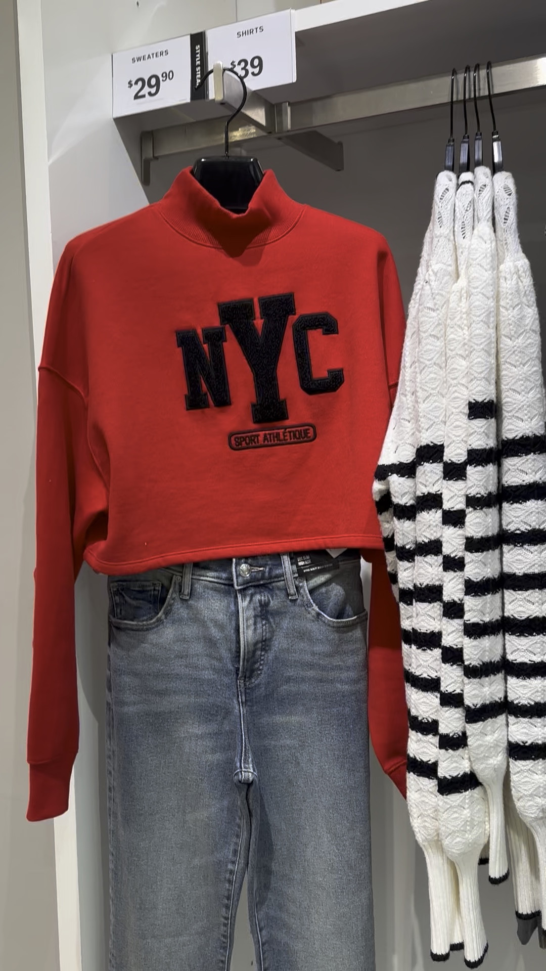 Got Style? 
.
High neck crop sweater.  



#LTKMidsize #LTKStyleTip #LTKSaleAlert