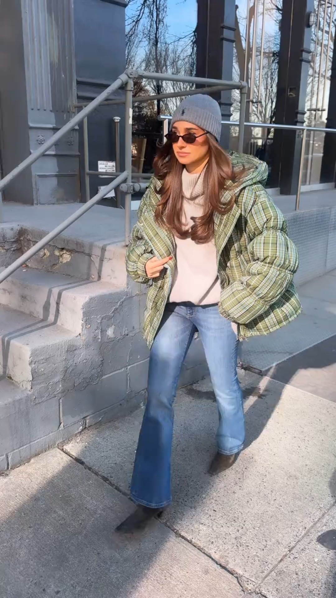 OOTD in cold nyc ❄️