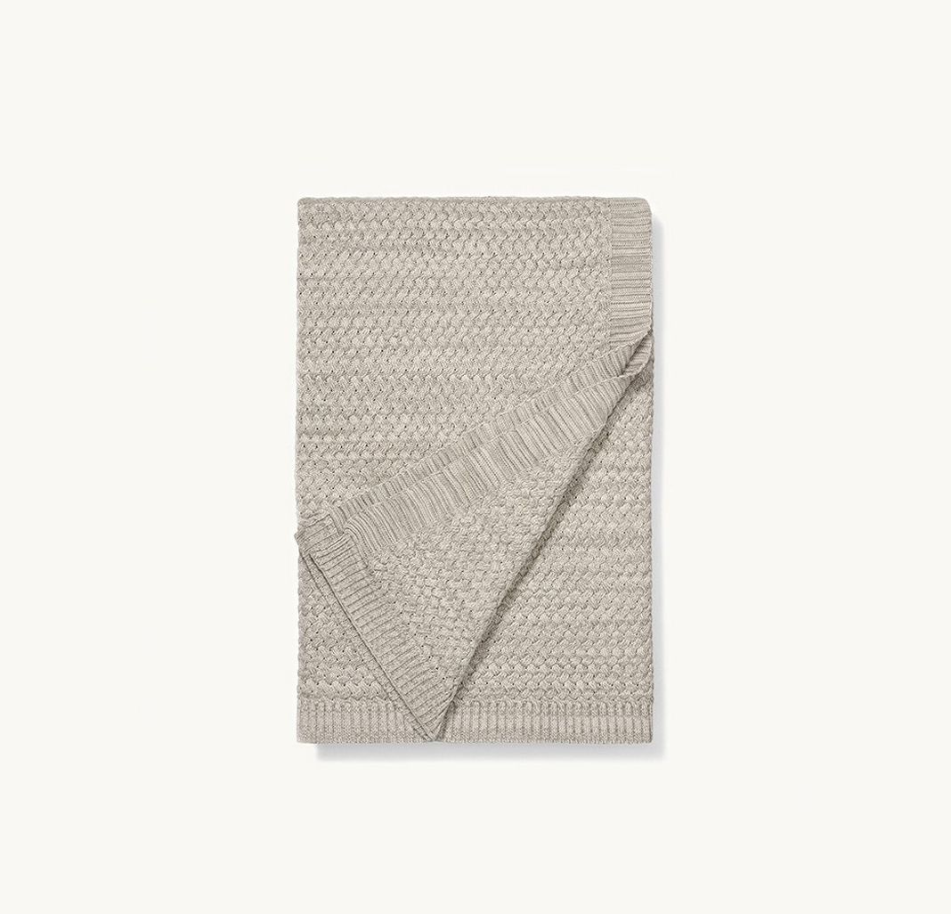 Sweater Knit Throw Blanket | Boll & Branch
