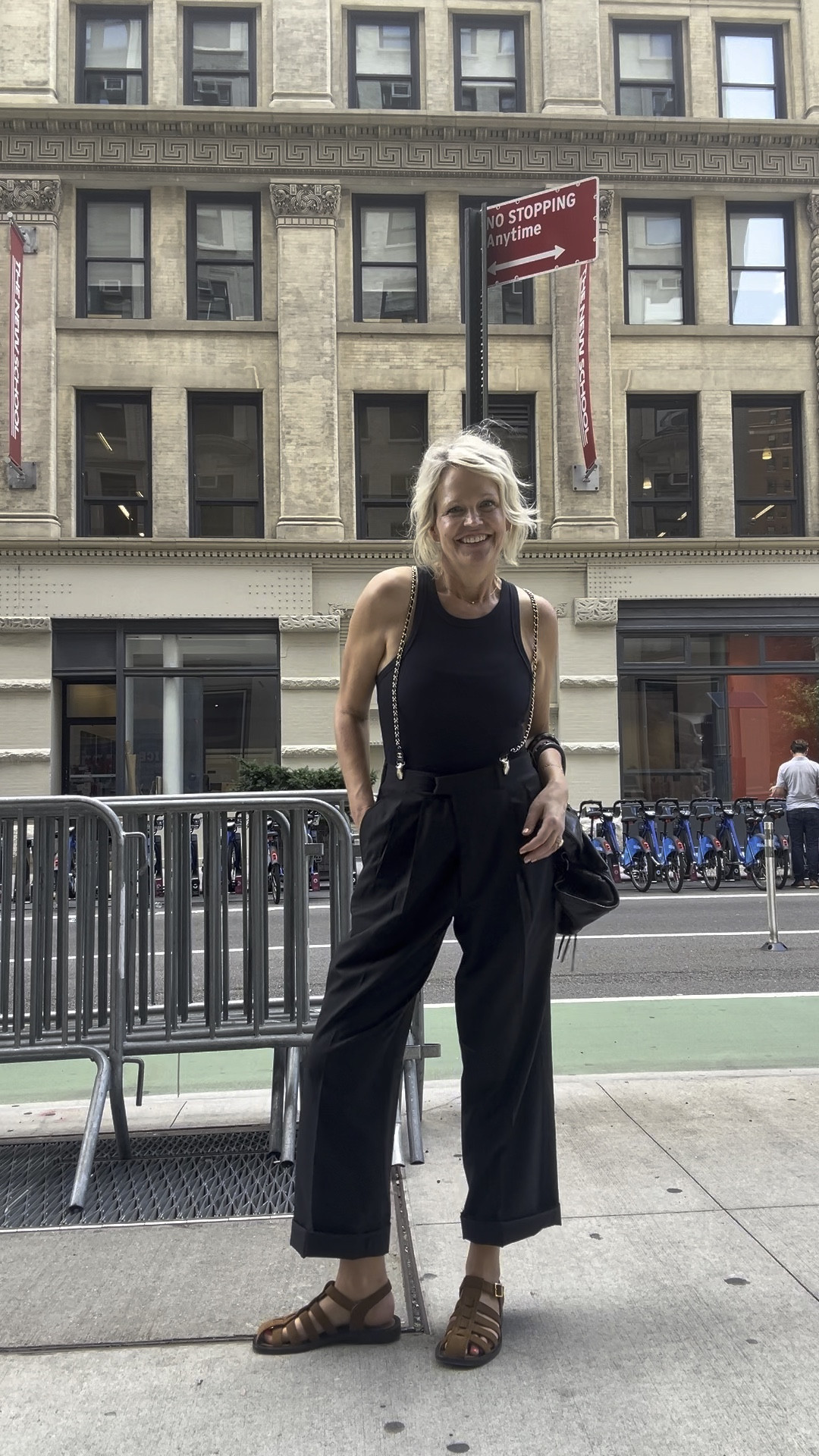 Back to black :) 

Pants are from my Dad and suspenders are Chanel 

#LTKStyleTip #LTKShoeCrush #LTKVideo