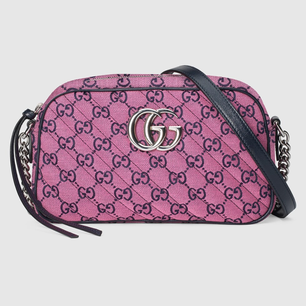 GG Marmont Multicolor small shoulder bag | Gucci (US)