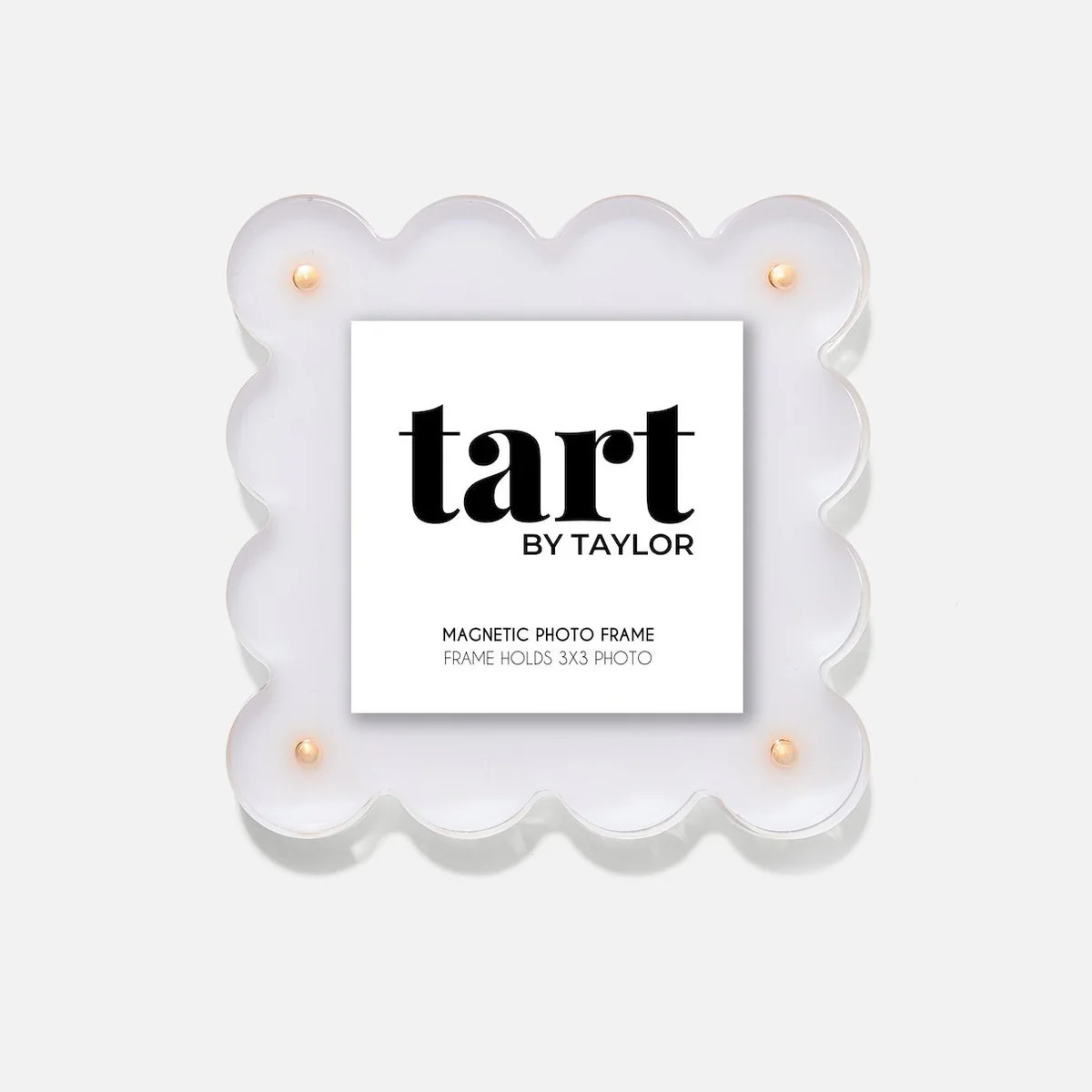 White Mini Acrylic Picture Frame | Tart By Taylor
