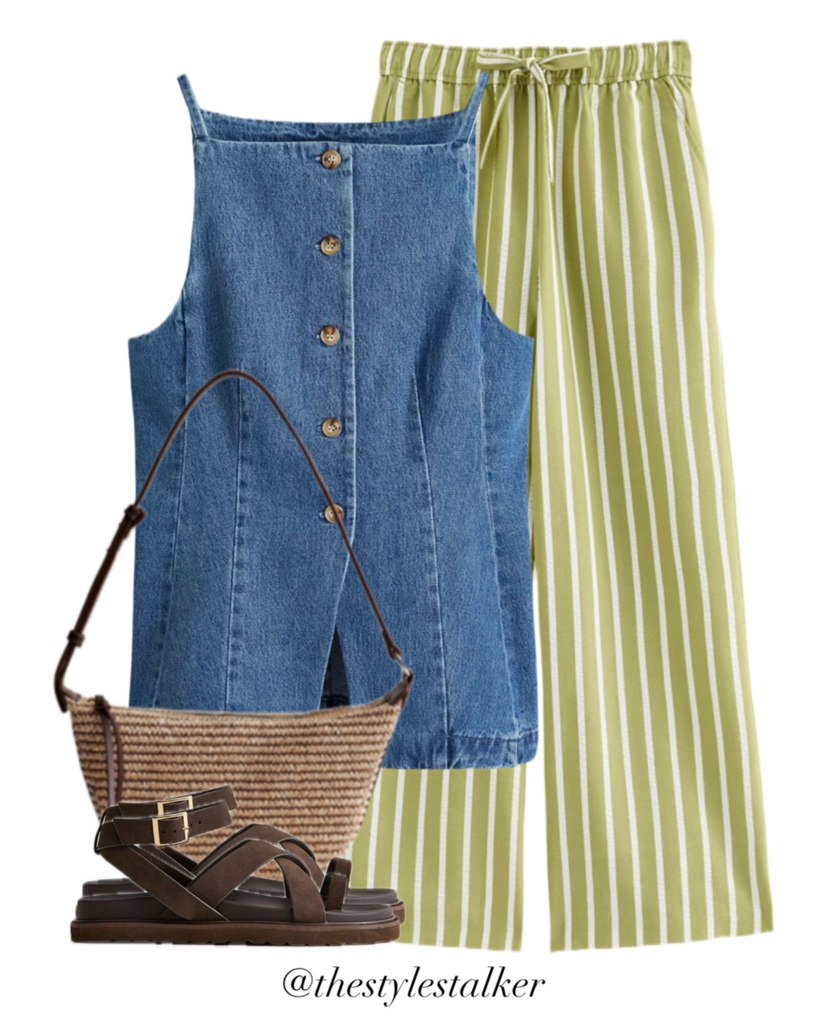 Offfttt those green stripe trousers. Yes please 💚

#LTKsummer #LTKuk #LTKstyletip