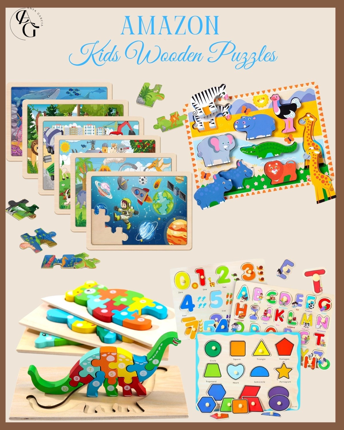 Amazon ~ Kids Wooden Puzzles 

#LTKKids #LTKmorningroutine #LTKHome