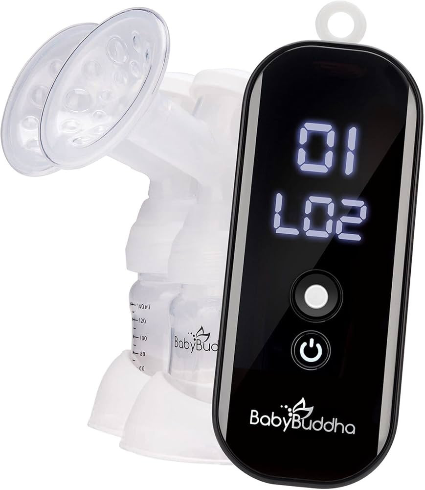 BabyBuddha Breast Pump - Portable & Compact with 15 Levels of Control - Battery Powered Electric ... | Amazon (US)