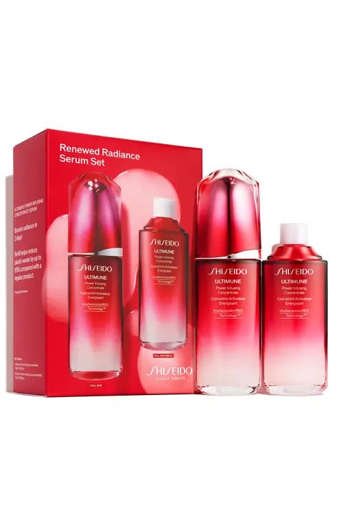 Shiseido Ultimune Power Infusing Concentrate Serum Refill Set USD $280 Value at Nordstrom | Nordstrom