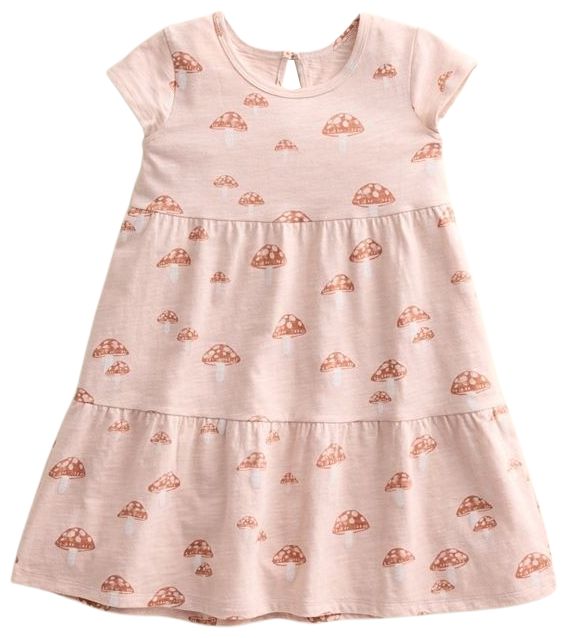 Baby & Toddler Girl Little Co. by Lauren Conrad Organic Short-Sleeve Tiered Dress | Kohl's