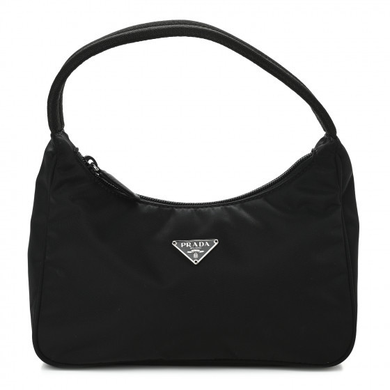 PRADA Tessuto Nylon Sport Mini Shoulder Bag Black | FASHIONPHILE | Fashionphile