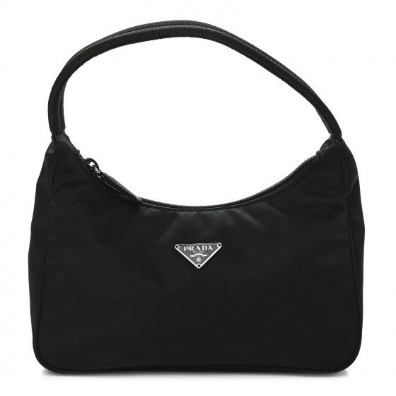 PRADA Tessuto Nylon Sport Mini Shoulder Bag Black | FASHIONPHILE | Fashionphile