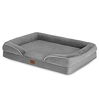 Bedsure Large Orthopedic Dog Bed for Large Dogs - Big Waterproof Dog Bed Large, Foam Sofa with Re... | Amazon (US)