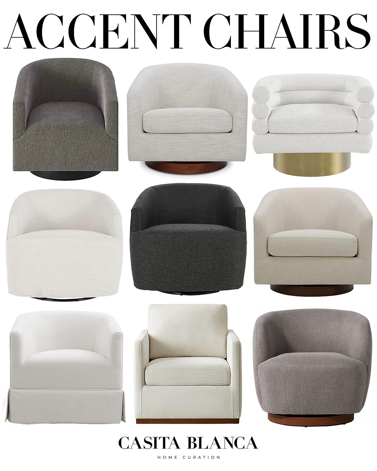 Accent chairs swivel  | Amazon (US)