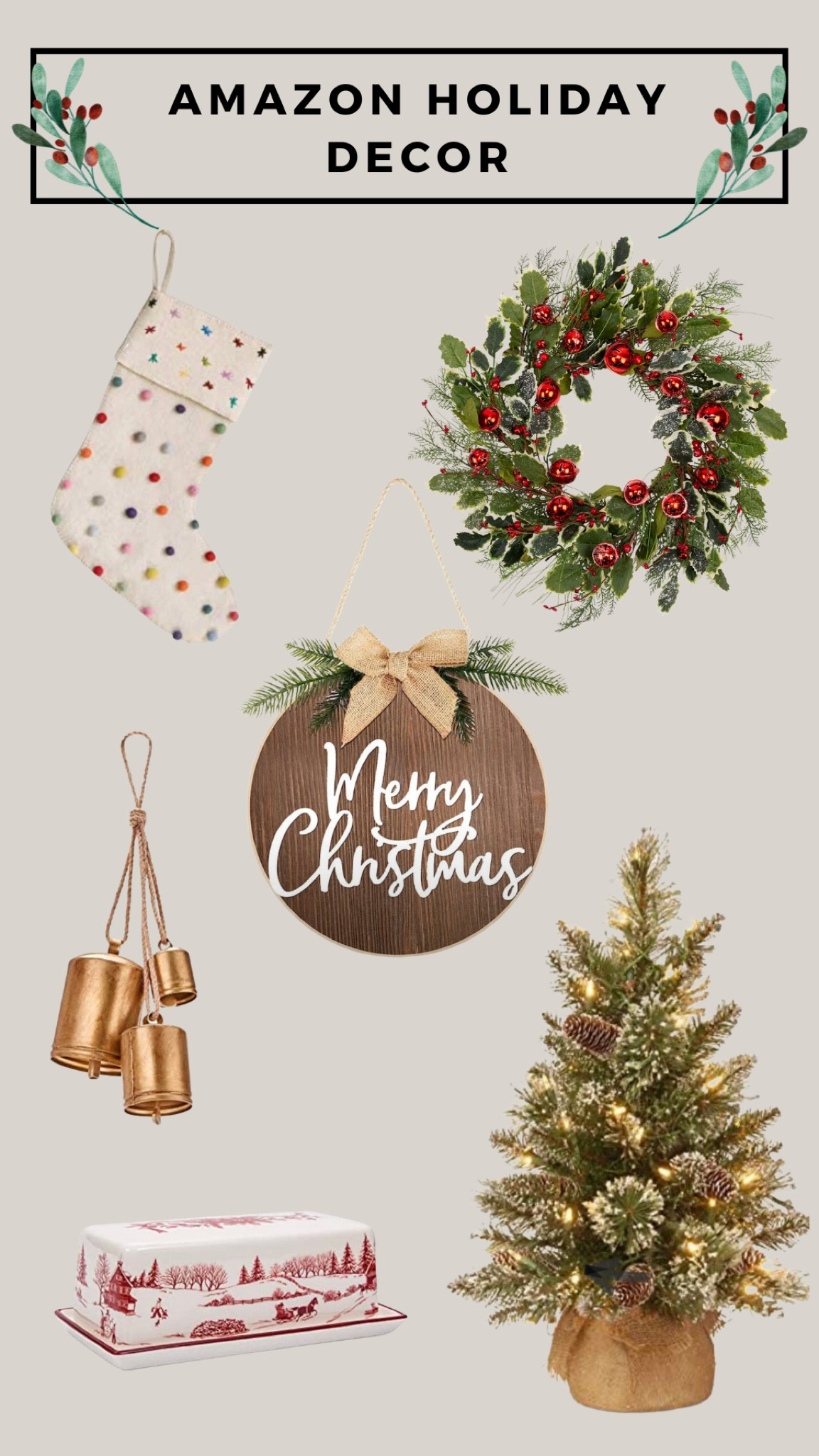 Christmas decor on Amazon #amazon #amazonhome #amazonfinds #holiday #holidaydecor #christmasdecor #decorate 

#LTKhome #LTKSeasonal #LTKHoliday