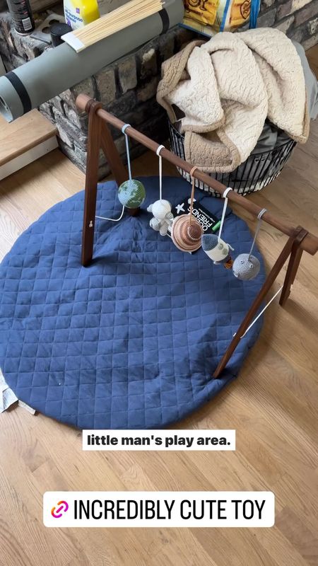 Cute Etsy play gym that’s aesthetic but also engaging for babies! 

#LTKCyberWeek #LTKbaby #LTKVideo