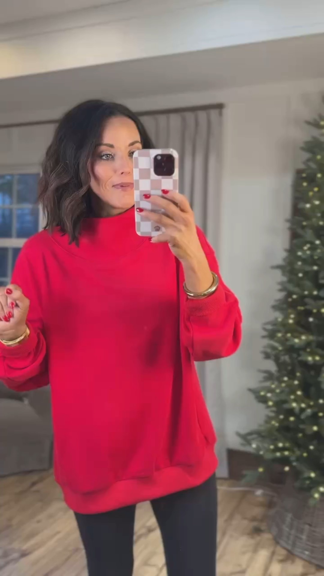 The most gorgeous rich red color for this sweatshirt it’s so good! Love that it’s long enough to cover the booty to wear with leggings! Aprilwilks VintagePickin Amazon sweatshirt viral Amazon sweatshirt best Amazon sweatshirt causal outfit inspo winter fashion finds women’s winter fashion inspo causal winter outfit idea 

#LTKSeasonal #LTKFindsUnder50 #LTKHoliday