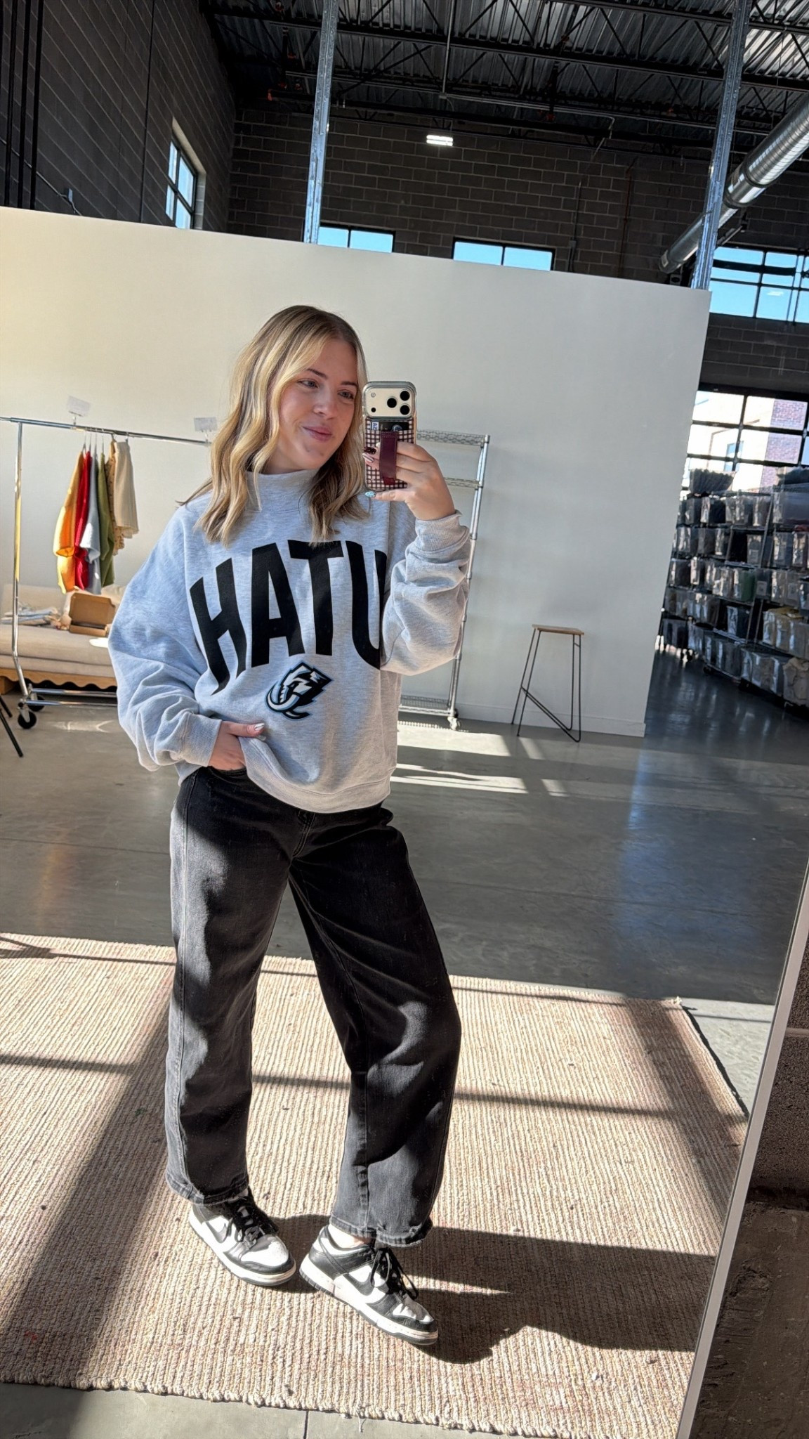 Cutest Utah Mammoth sweatshirt! I love the little mock neck detail! I’m wearing a medium.

#LTKootd #LTKdayinmylife #LTKgrwm
