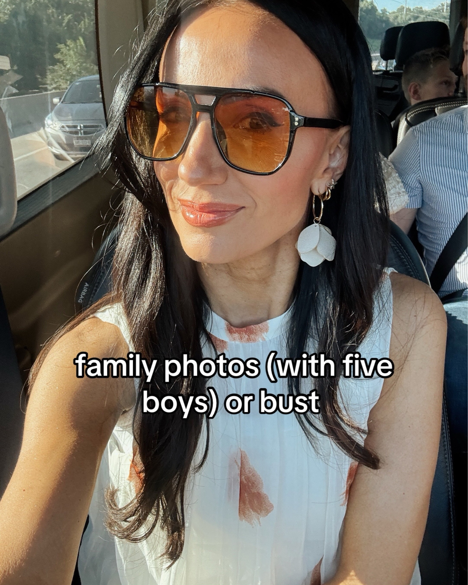 Family photos can be tough- but the results are always worth it. No one cried (except the baby) and I only yelled once. 😅 linking our outfits in ltk. #familypics #familyphotos #familyisforever

Accessories are @Nickel & Suede