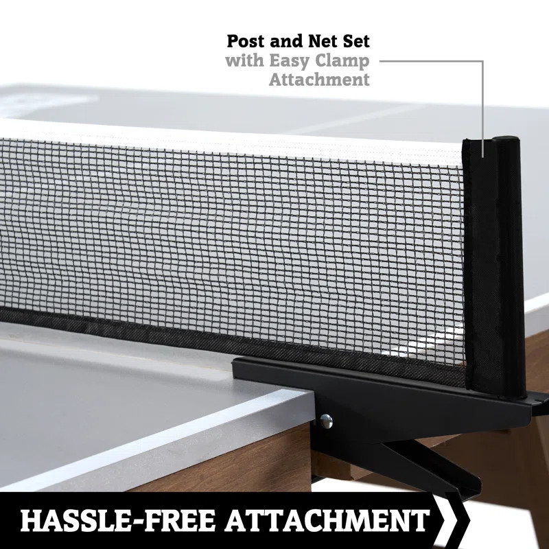 Hall of Games Regulation Size Indoor Table Tennis Table, 19mm Thick | Wayfair North America