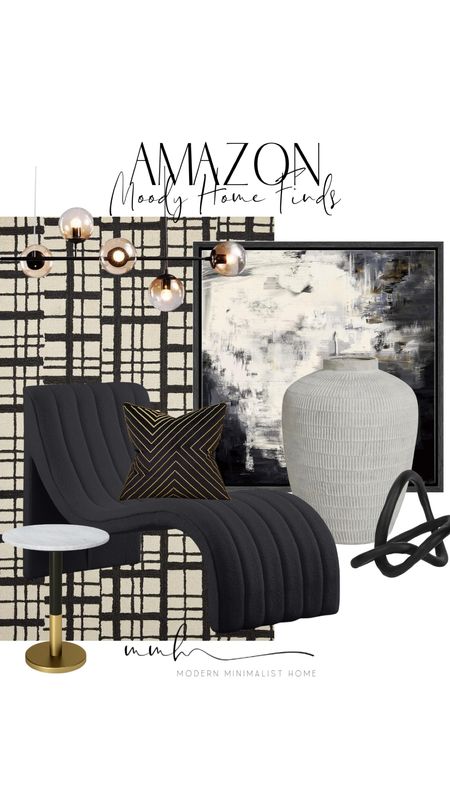 Loving these moody Amazon home decor finds. This accent chair is perfect for the bedroom or home office!

AMAZON // AMAZON HOME // AMAZON HOME DECOR // AMAZON FURNITURE // AMAZON HOME MUST HAVES // AMAZON HOME HOME // AMAZON HOME LIVING ROOM // AMAZON HOME FINDS

#LTKfindsunder100 #LTKstyletip #LTKhome