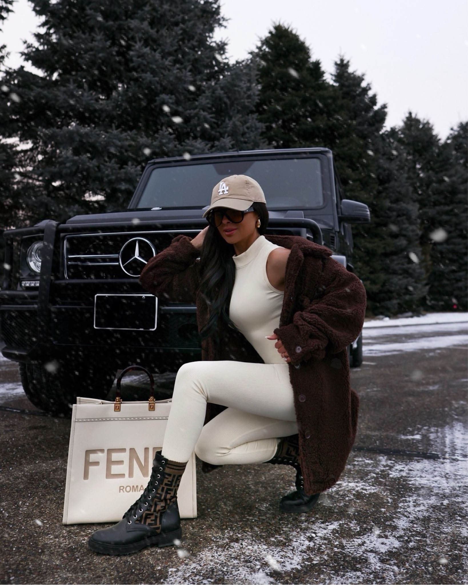 Casual weekend winter outfit
Amazon jumpsuit wearing a small
Nordstrom teddy bear shacket on sale now - wearing an XS


#LTKSaleAlert #LTKFindsUnder100 #LTKFindsUnder50