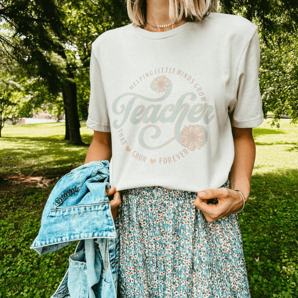 Teacher - Floral | Mountain Moverz