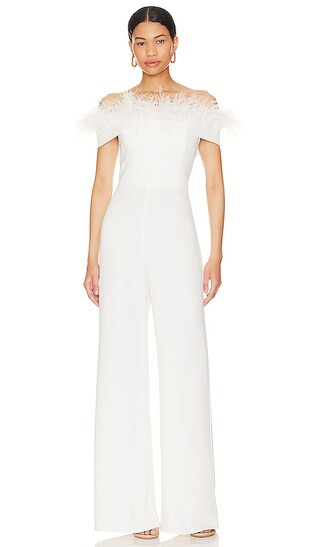 X REVOLVE Keeley Jumpsuit in Ivory | Revolve Clothing (Global)