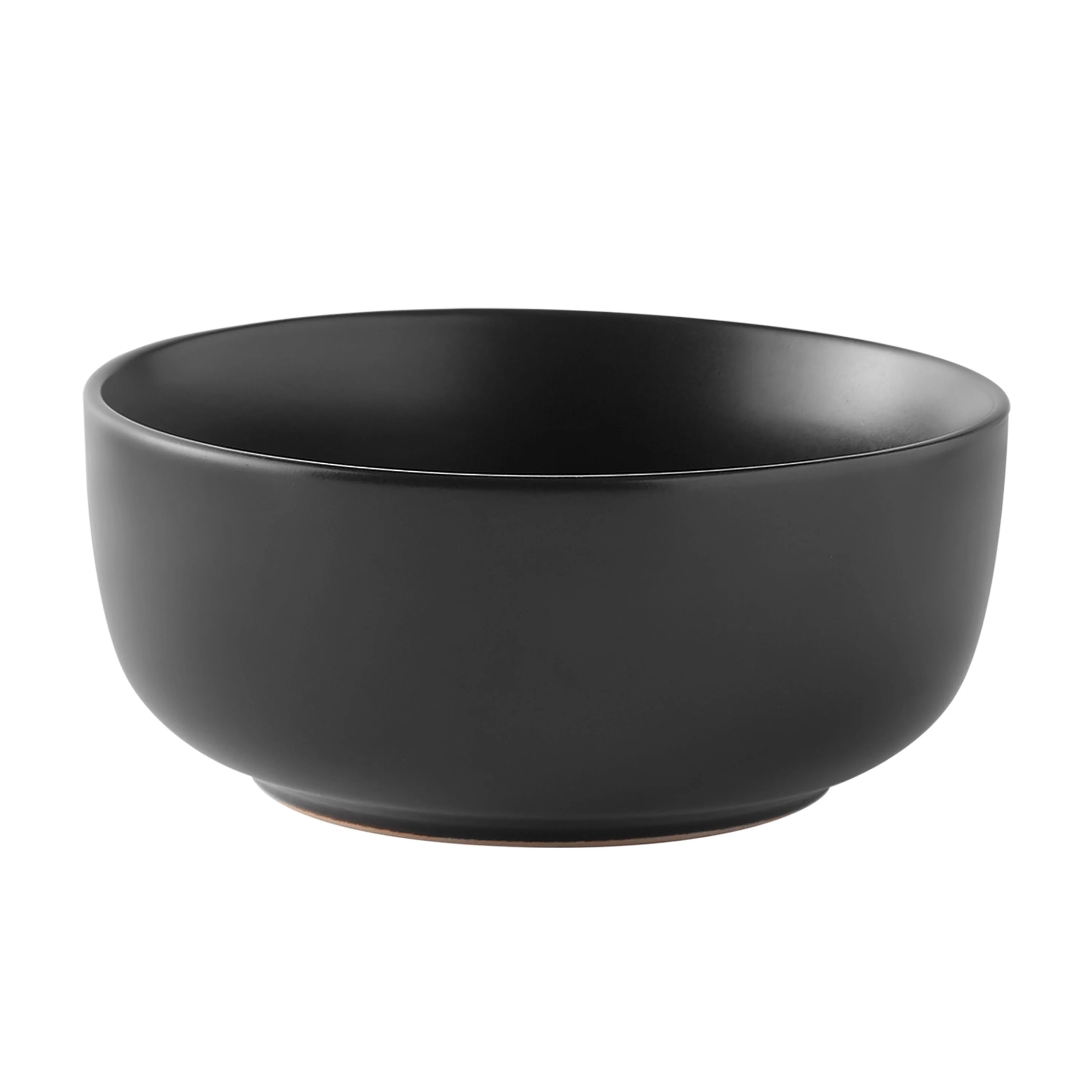 Mainstays Alessandra Matte Black Stoneware Bowl | Walmart (US)