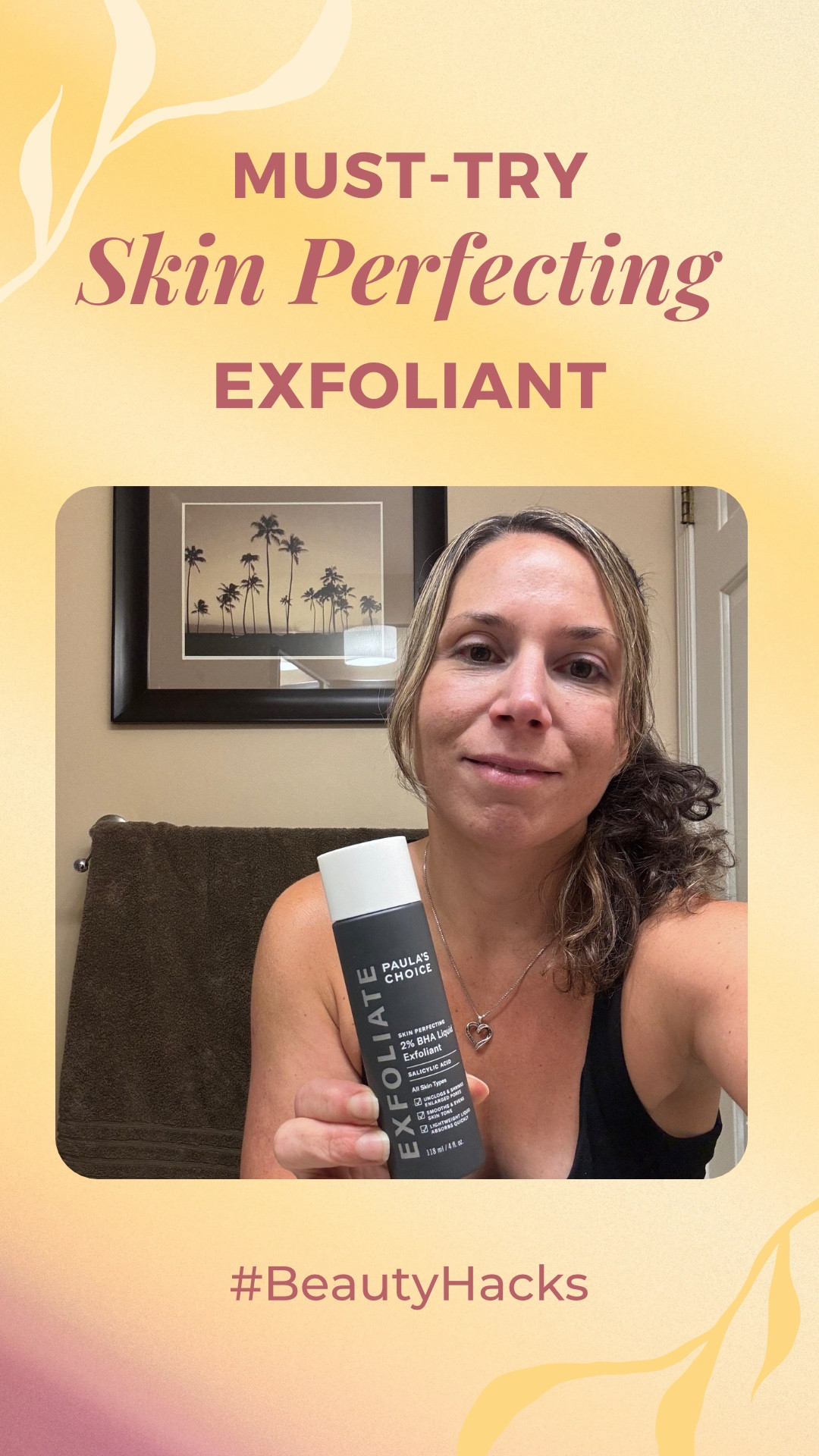 Looking for a multi-tasking exfoliant, have I got a brand for you!!!
 
Paula’s Choice Exfoliate is made with 2% BHA liquid and salicylic acid to reduce pore size and smooth out skin tone.
 
It can be used day or night (I use it at night before moisturizer). AND my favorite part is that it does not irritate my sensitive skin!
 
Have you tried Paula’s Choice products before? Share your favorite below!
 
#paulaschoice #bhaexfoliant @paulaschoice

#LTKBeauty #LTKFindsUnder50