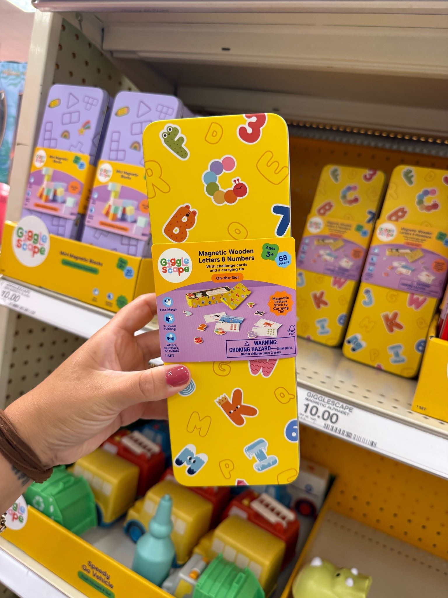 New Magnetic Letters and Numbers activity travel tin at Target! These are great for busy bags for travel or perfect for birthday gifts for classmates. 

It includes letters and numbers magnets plus activity cards - would be a great indoor activity for getting ready for back to school 👏🏽

Target family finds, back to school activities, learning activities, toddler toys, educational toys

#LTKmomlife #LTKTravel #LTKKids