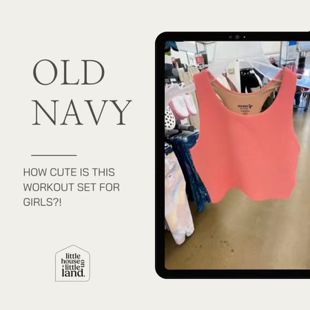 More finds from old navy! This girls set is so cute!  They have a lot of great workout clothes for girls right now.  

#LTKSpringSale #LTKkids #LTKsalealert