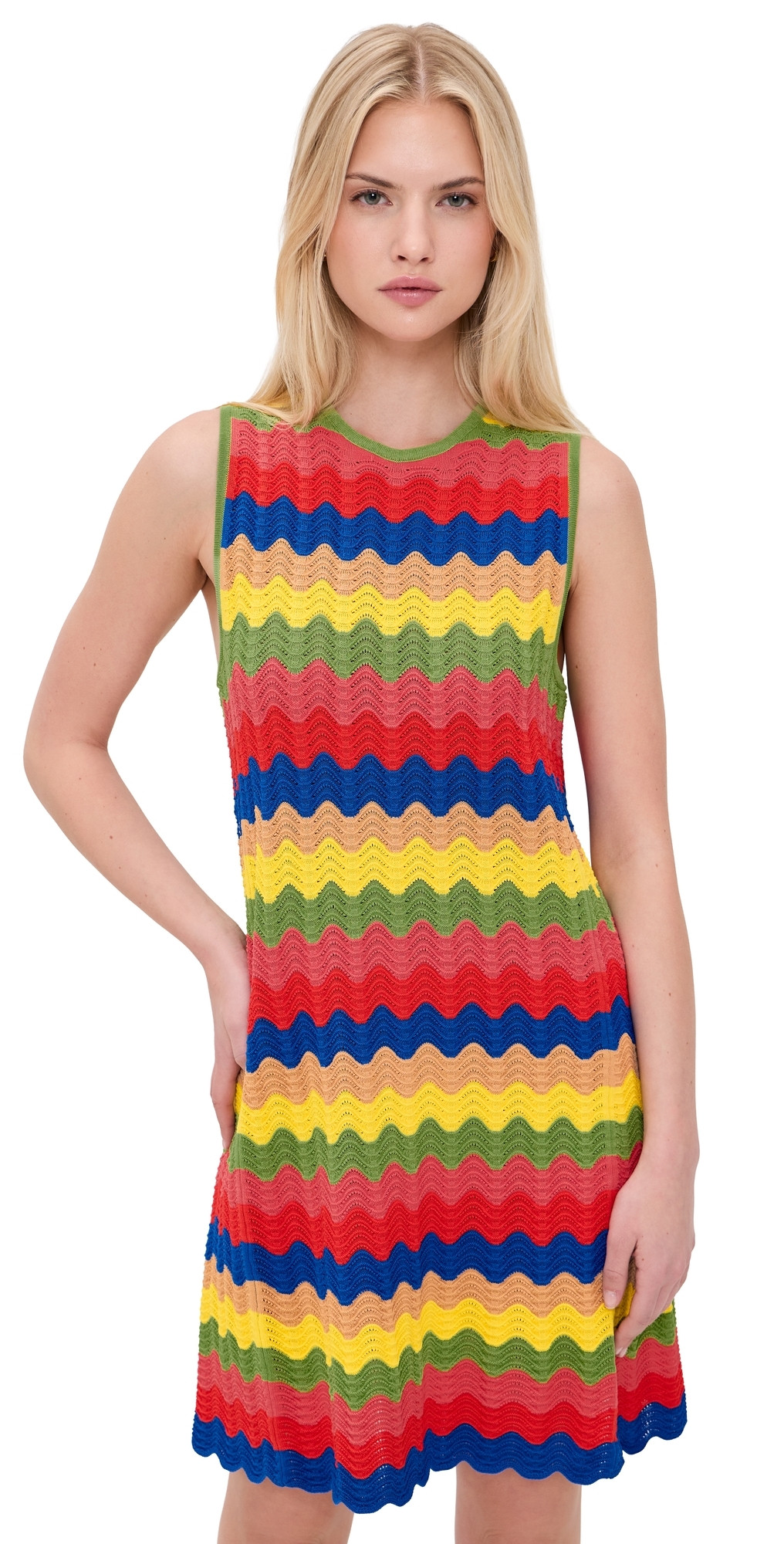SIMONMILLER Moji Wave Mini Dress Tropical Wave S | Shopbop