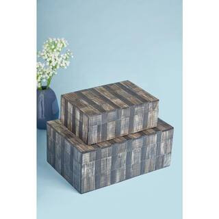Madison Decorative Boxes (Set of 2) | The Home Depot