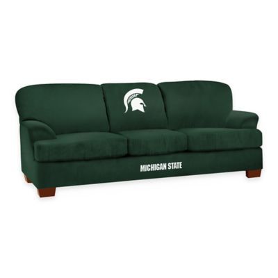 Michigan State University First Team Microfiber Sofa | Bed Bath & Beyond