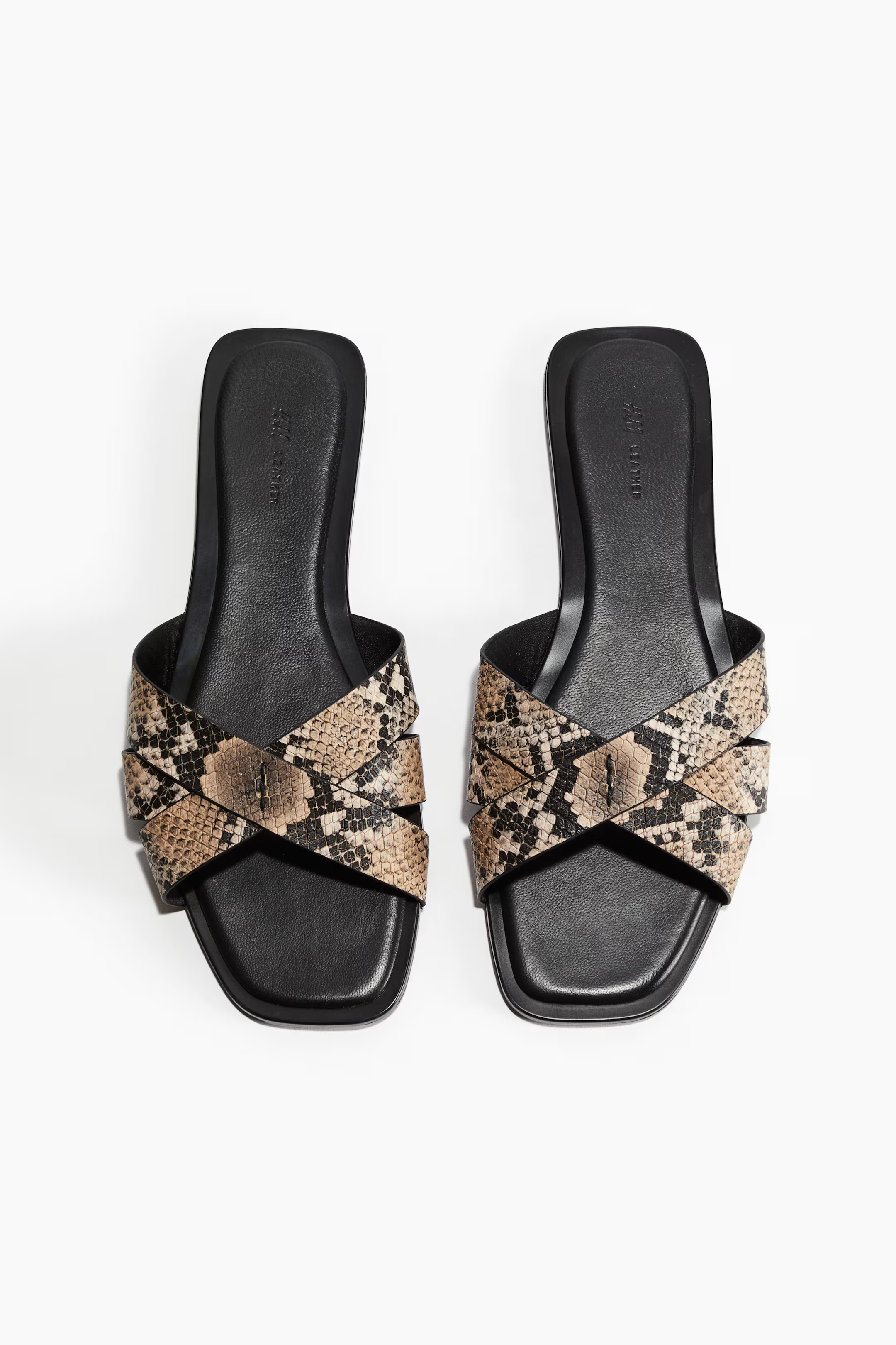 Leather sandals | H&M (UK, MY, IN, SG, PH, TW, HK)
