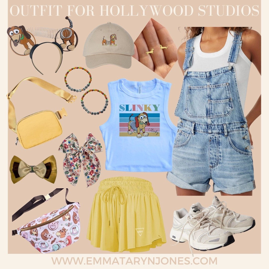 Outfit idea for a day at Hollywood studios / Toy Story land outfit idea / slinky dog dash / Disney style / Disney ootd 

#LTKMidsize #LTKTravel