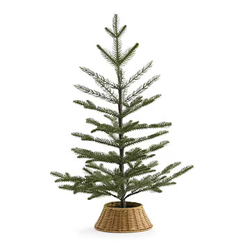 new!North Pole Trading Co. 25in Willow Pot Christmas Tabletop Tree | JCPenney