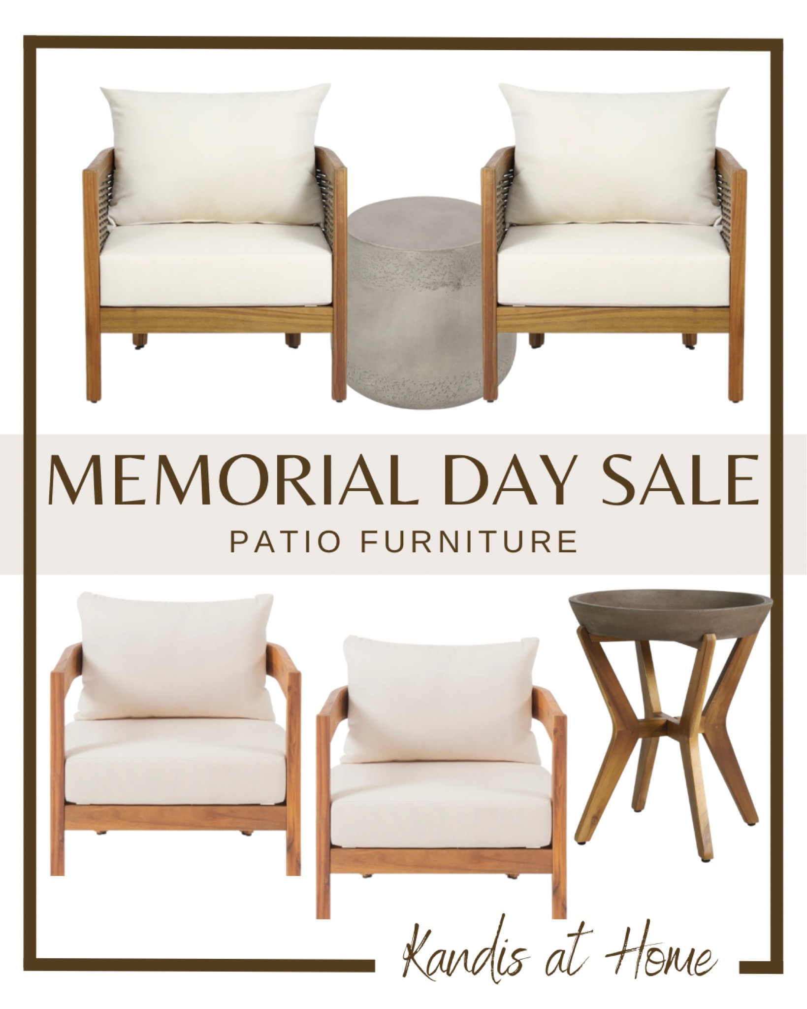 Patio Furniture finds during Overstock’s Memorial Day Sale! 

#LTKSeasonal #LTKsalealert #LTKhome