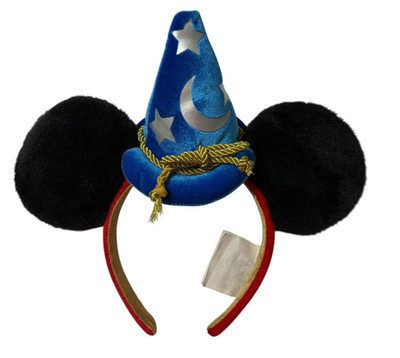 Disney Parks Fantasia Sorcerer Mickey Mouse Ears Headband OSFM | eBay US