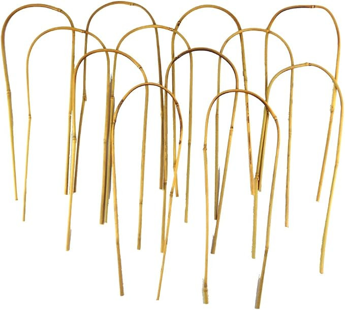 Eastern Star BU120ES10 16 in. Bamboo U Trellis Hoop Stakes - Pack of 10 | Amazon (US)